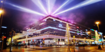 Koko kaupungin kohtaamispaikka Citycenter mukana Lux Helsingissä